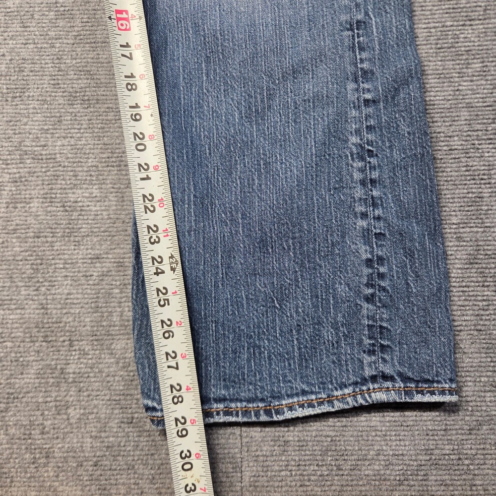 Silver Jeans Co Mens Zac Relaxed Straight Leg Blue Denim Jeans Medium Wash 39x29 - Picture 13 of 16